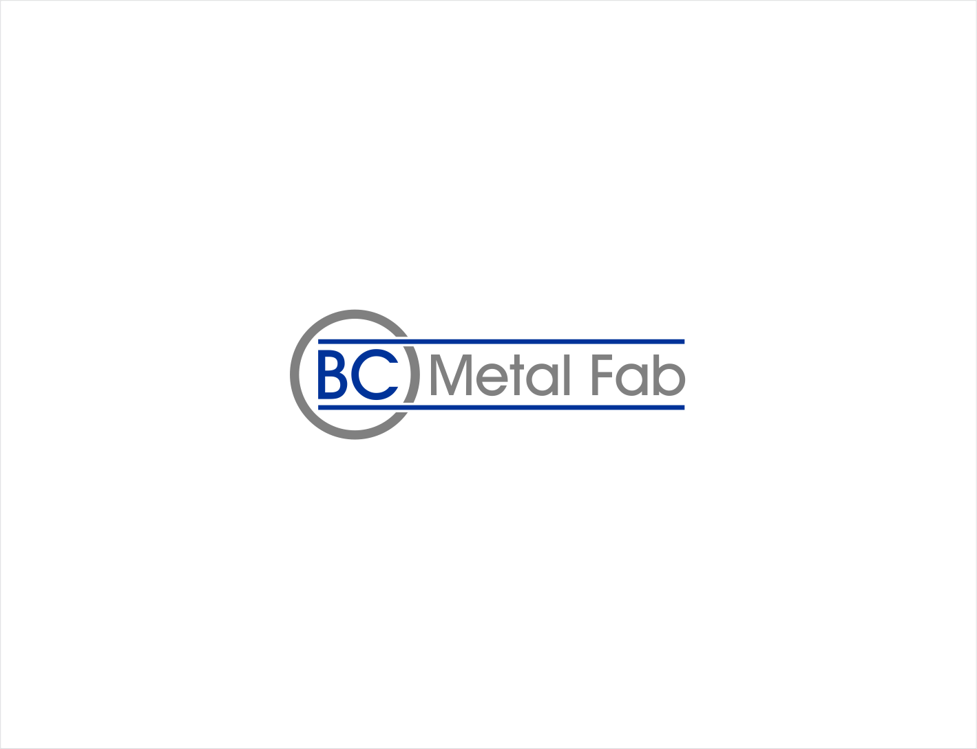 Logo Design by BNdesigner for BC Metal Fab | Design #25751701