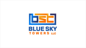 Blue Sky Towers,  LLC   or blue sky towers LLC or BLUE SKY TOWERS LLC | Logo Design by Indra Putra