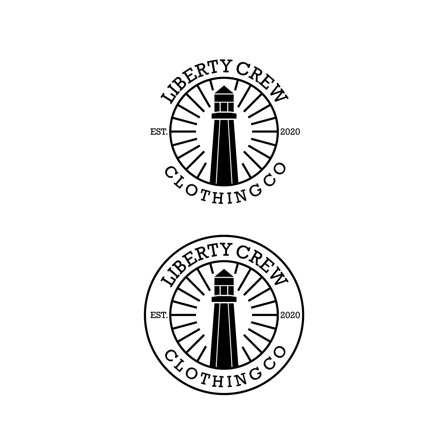 Logo Design by ThiagoB for Liberty Crew Clothing | Design #25721941