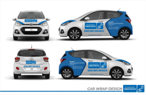 Autobeschriftung für einen ambulanten Pflegedienst | Car Wrap-Design von Robby SC