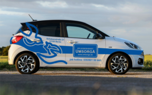 Autobeschriftung für einen ambulanten Pflegedienst | Car Wrap-Design von Maestroto