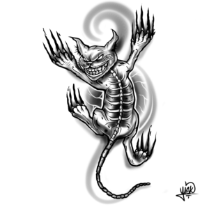 Mischievous/Devil Guide - Lessons taught that are needed, not wanted  | Diseño de Tatuaje por El Yisk 2