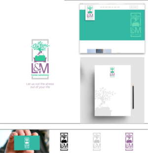 Logo-Design von DesignMX (Renan Mejia) für L&M Home Solutions  | Design: #25750945