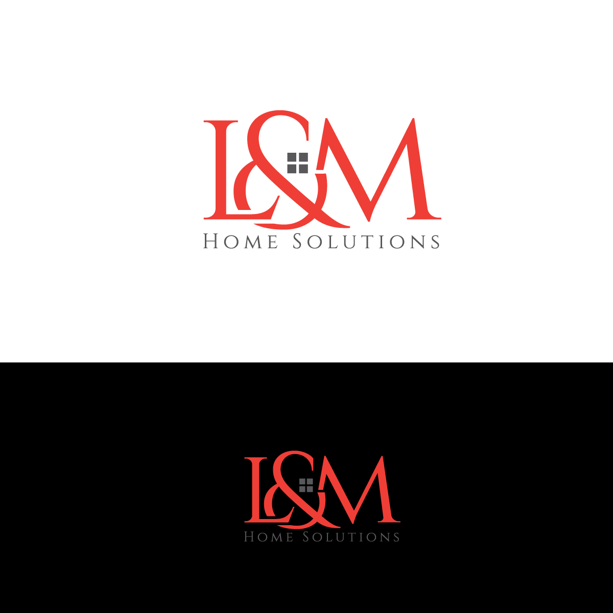 Logo Design by Graphic Bricks for L&M Home Solutions  | Design #25721244