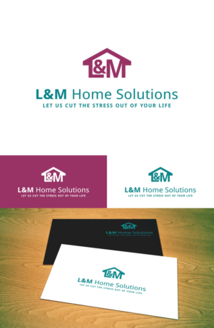 Logo Design by bojboga for L&M Home Solutions  | Design #25755136