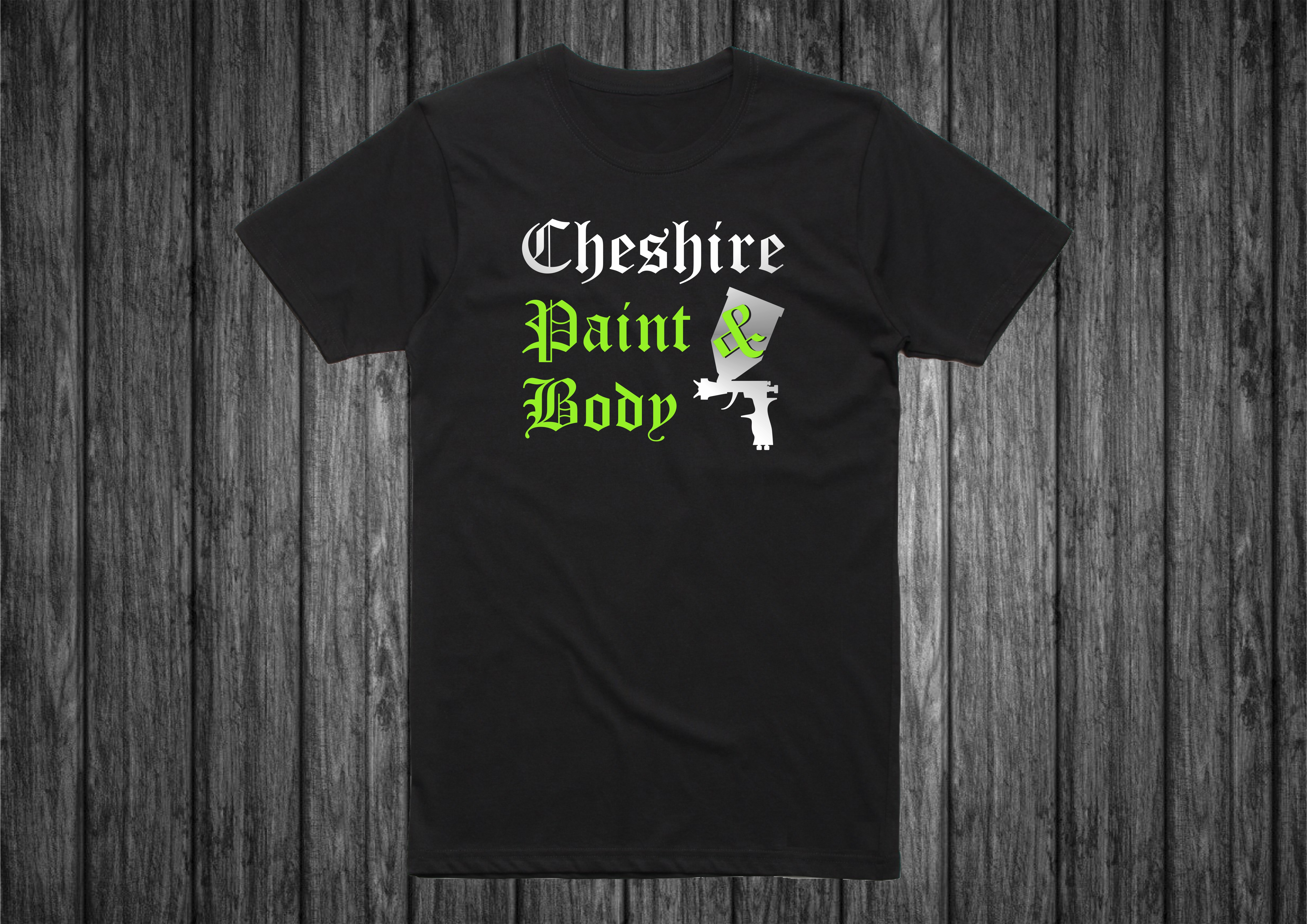 T-shirt Design by Alessandro Serrago for Cheshire Paint & Body | Design #25724926