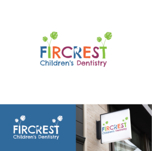Logo Design by Deziners Zone for Fircrest Children's Dentistry | Design: #25726389