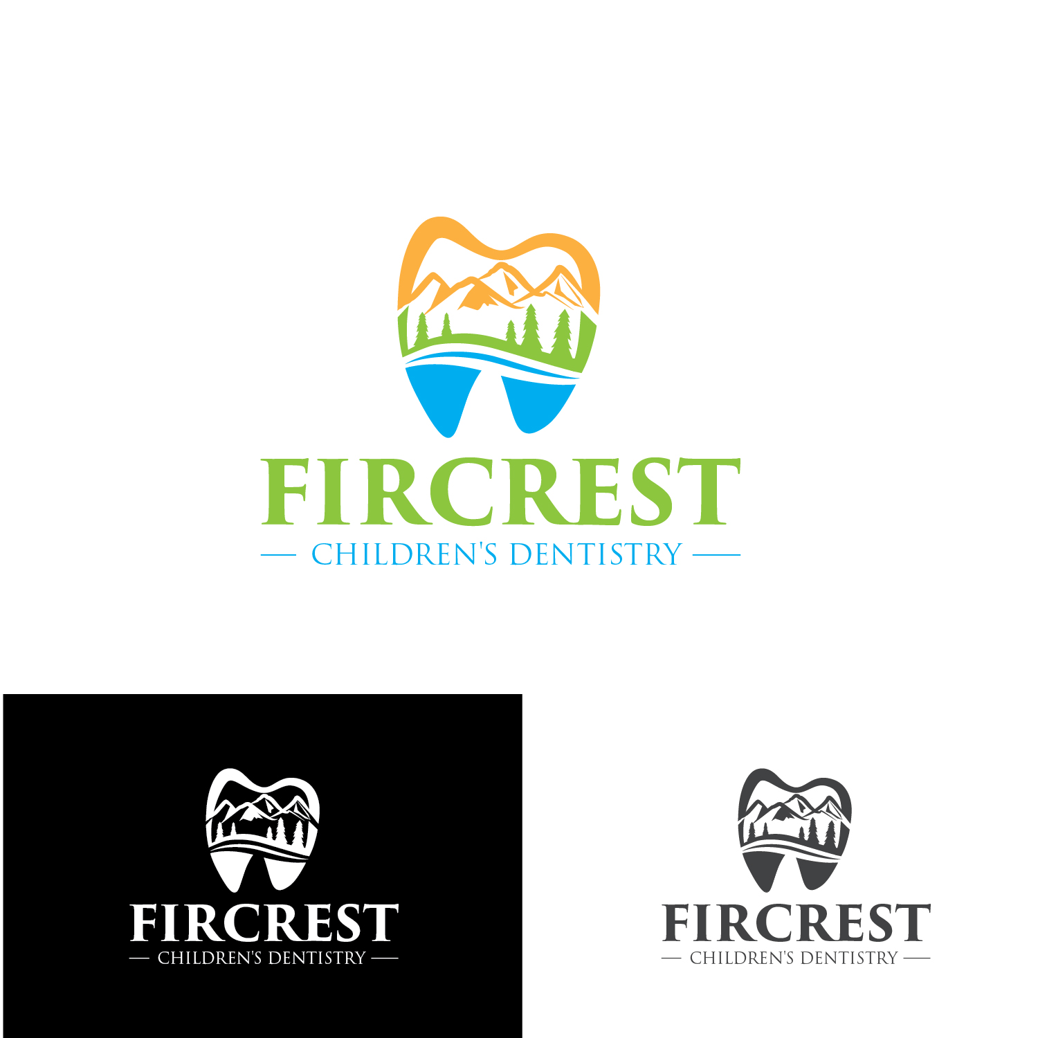 Diseño de Logo por Maxo-Biz para Fircrest Children's Dentistry | Diseño #25753535