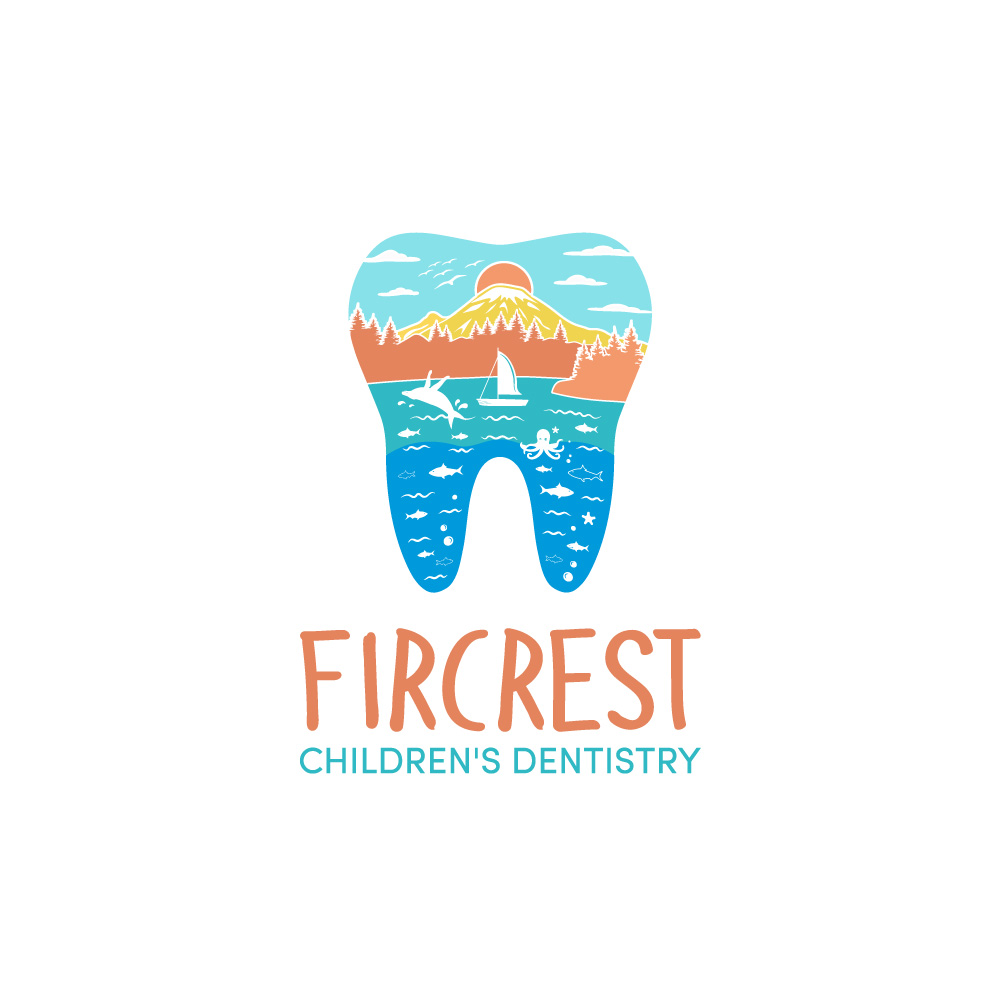 Logo Design by Cactus Designs for Fircrest Children's Dentistry | Design #25741662