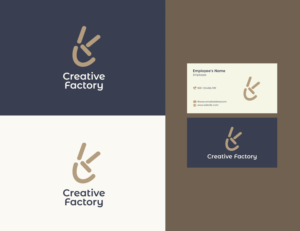 Logo and business card for production company named Creative Factory | Diseño Gráfico por lnb...