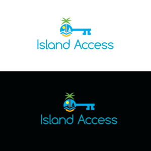 Island Access | Logo Design by emptyboxgraphics