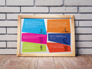 Personal Motivational Quote Poster Design | Poster-Design von banedsgn
