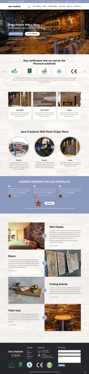 Web Design par pb pour Knezic j.d.o.o. | Design : #25727744