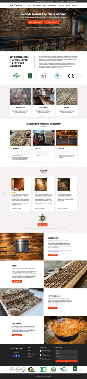 Web Design par pb pour Knezic j.d.o.o. | Design : #25727748