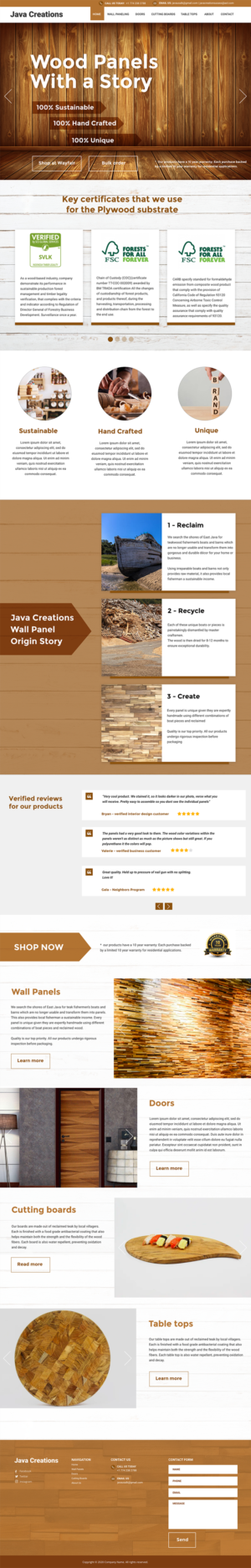 Web-Design von G!Morning für Knezic j.d.o.o. | Design #25733585