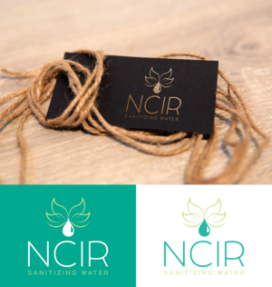 NCIR Sanitizing Water | Diseño de Logo por u2square