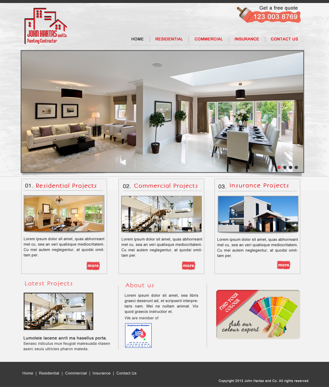 Wordpress Design by Hetal  for this project | Design #745104