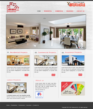 Wordpress Design by Hetal  for this project | Design #745104