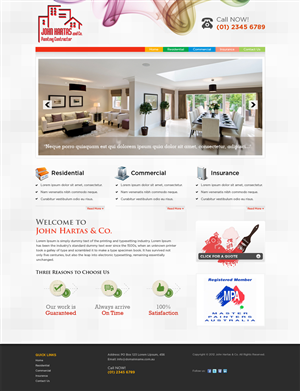 Wordpress Design by Mayank Patel for this project | Design #747582