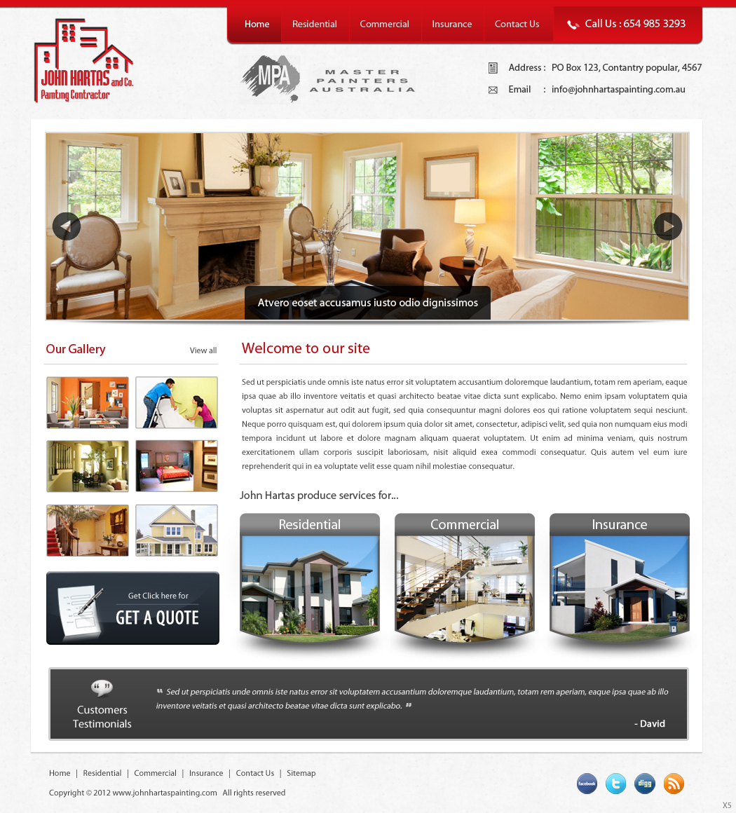 Wordpress Design by pb for this project | Design #732973