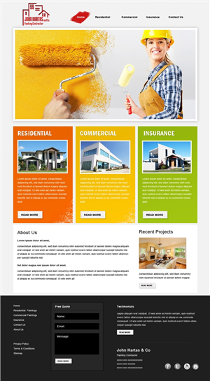 Wordpress Design by pb for this project | Design: #735981