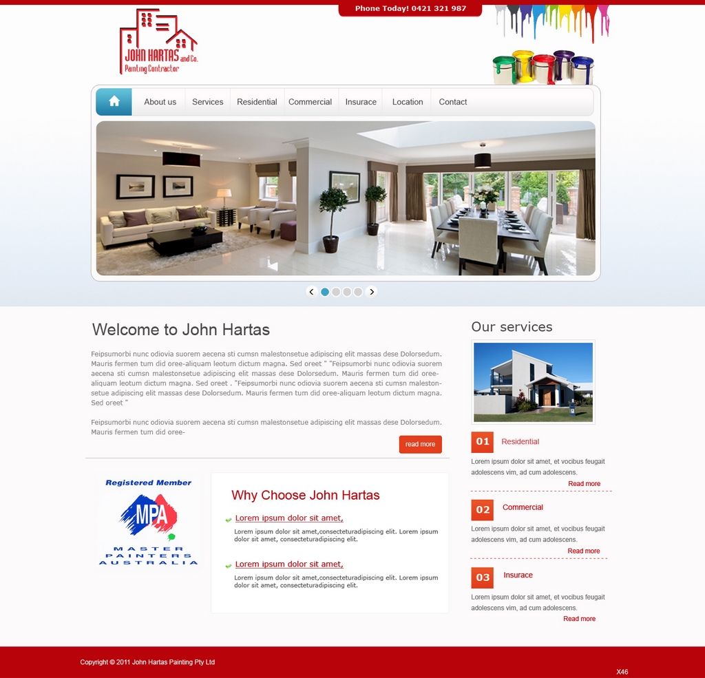 Wordpress Design by pb for this project | Design #735984