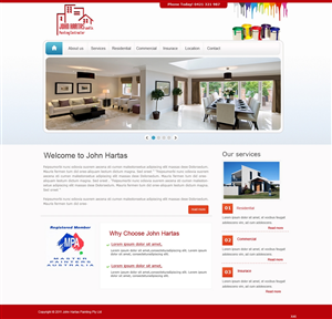Wordpress Design by pb for this project | Design: #735984