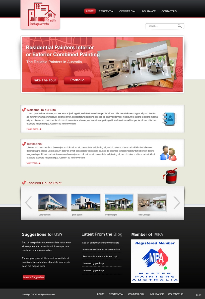 Wordpress Design by pb for this project | Design #735995