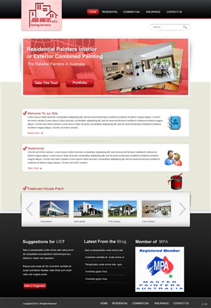 Diseño Wordpress por pb para este proyecto | Diseño: #735995