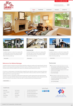 Wordpress Design by pb for this project | Design: #737279