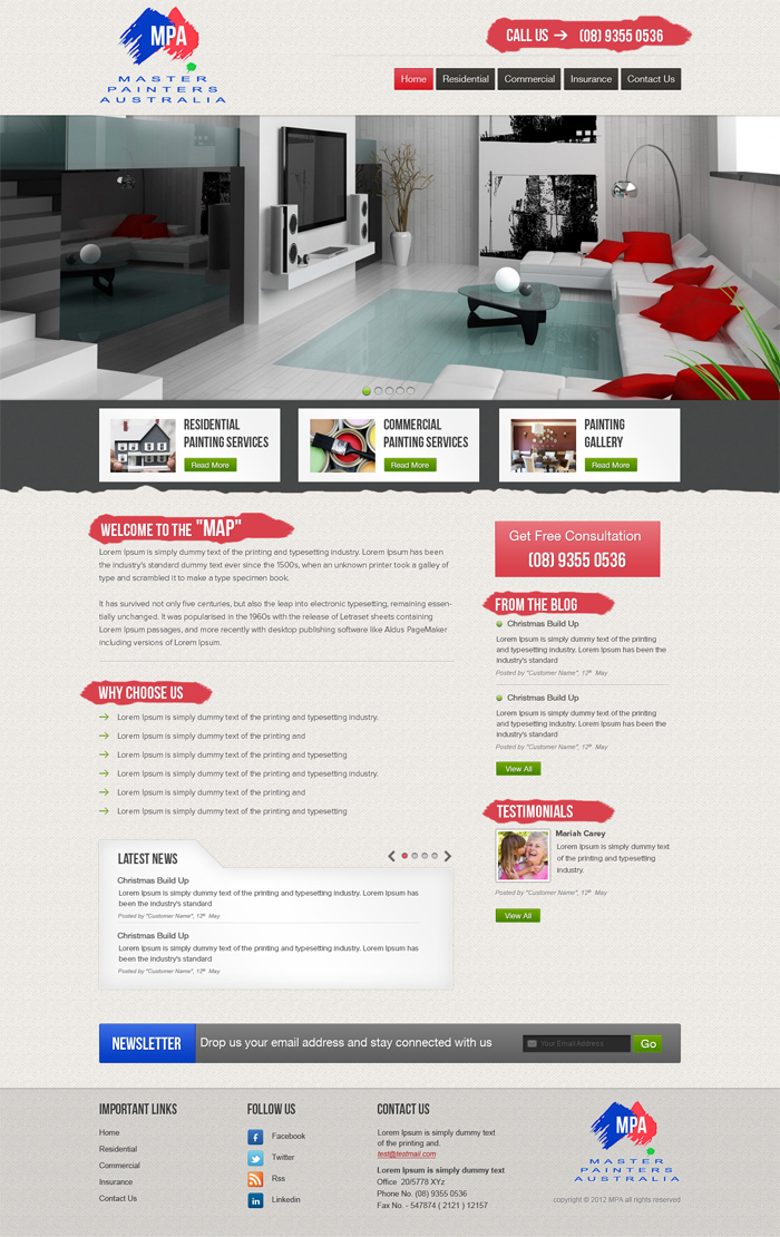 Wordpress Design by the-lion-king for this project | Design #738571