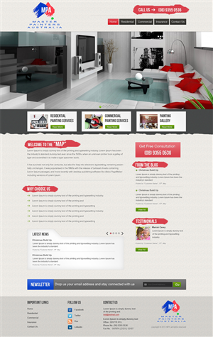 Diseño Wordpress por the-lion-king para este proyecto | Diseño: #738571