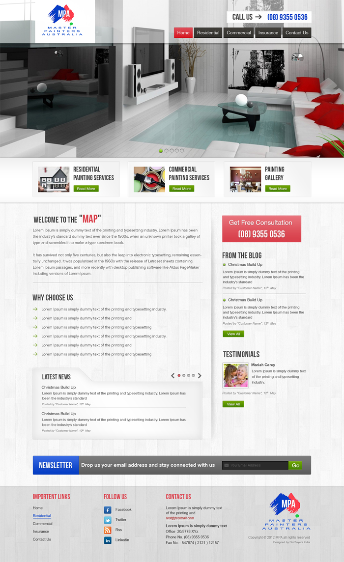 Wordpress Design by the-lion-king for this project | Design #738664