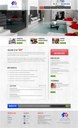 Wordpress Design by the-lion-king for this project | Design: #738664