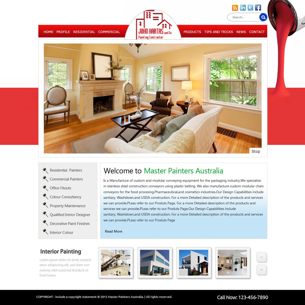 Wordpress Design by OM for this project | Design #742177