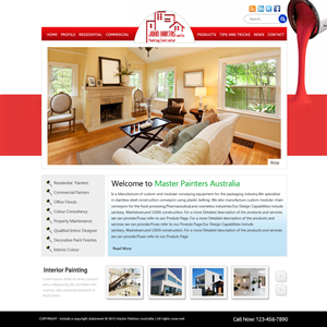 Wordpress Design by OM for this project | Design #742177