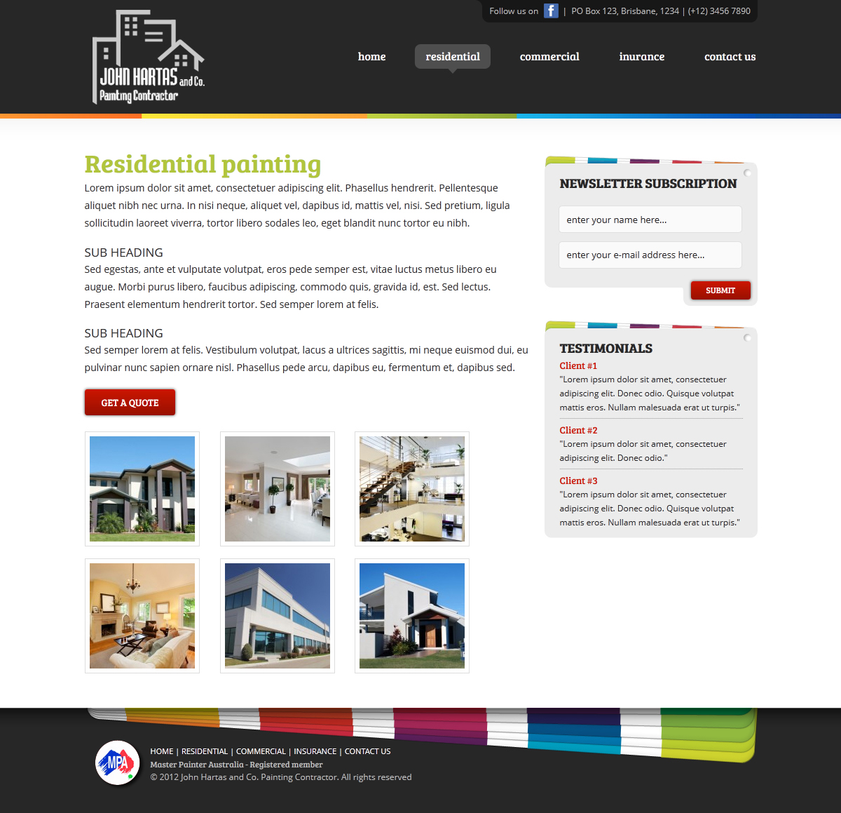 Design Wordpress par RPettinari pour ce projet | Design #745657