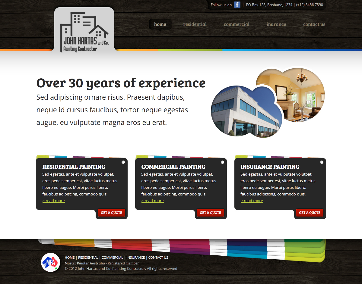 Wordpress Design by RPettinari for this project | Design #746079