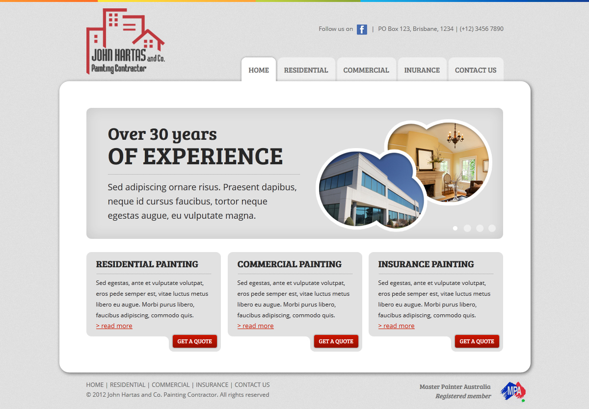 Wordpress Design by RPettinari for this project | Design #746235