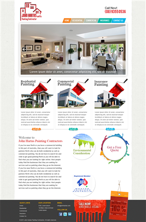 Diseño Wordpress por BrainTrigger para este proyecto | Diseño: #747983