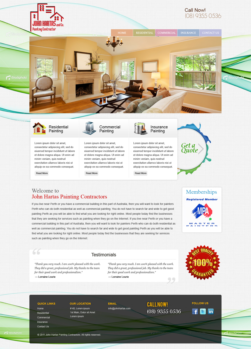 Diseño Wordpress por BrainTrigger para este proyecto | Diseño #749694