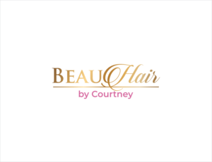 Beau Hair by Courtney  | Logo Design by BNdesigner