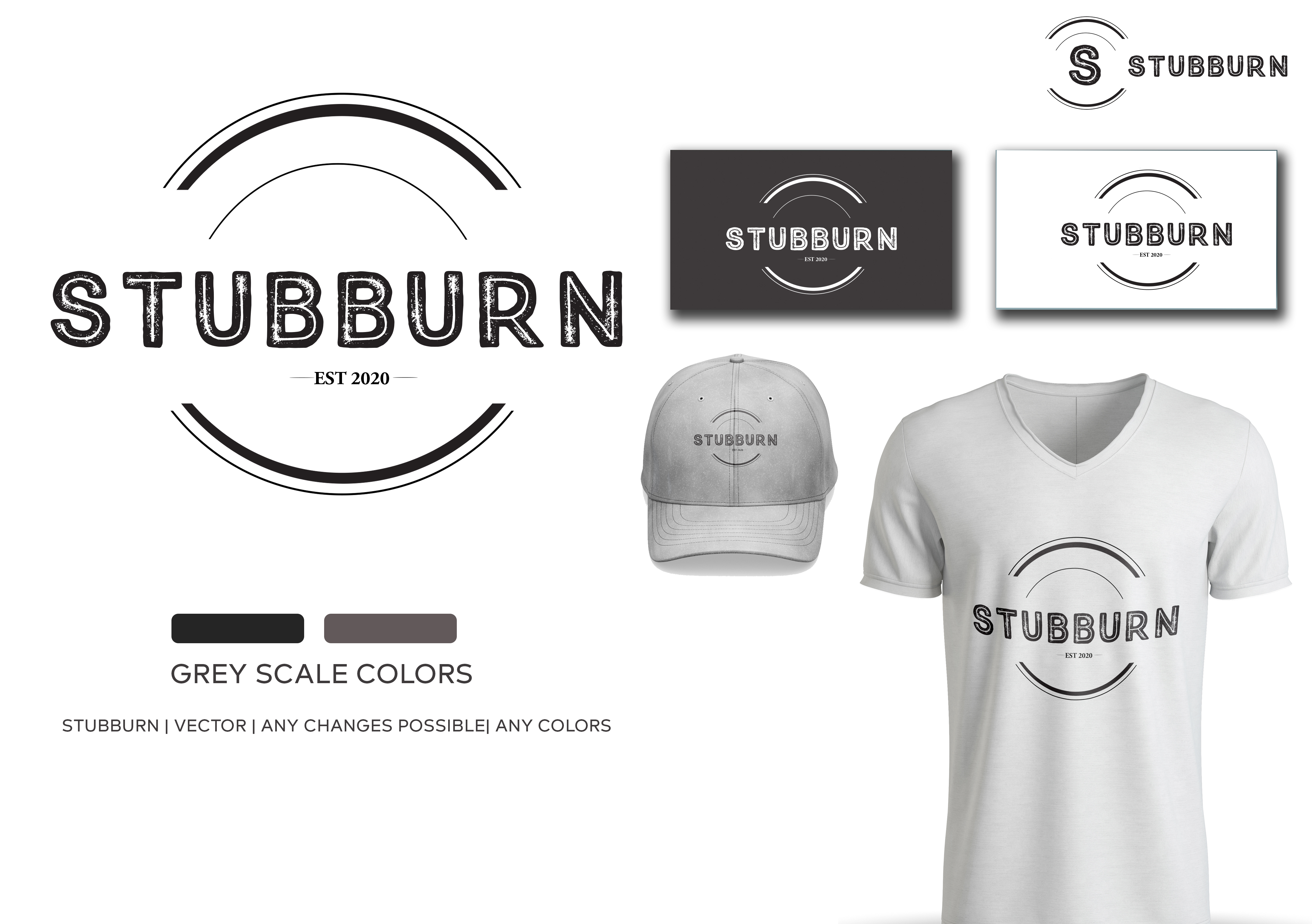 Logo Design by Logoclub99 for Stubbrn | Design #25727653