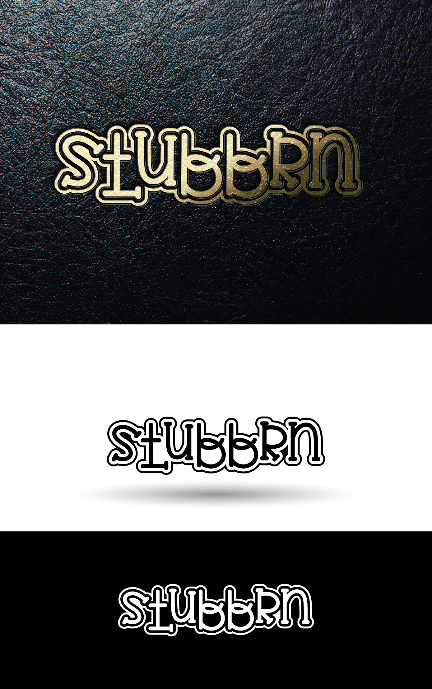 Logo Design by Creative Pixel Boxes for Stubbrn | Design #25728185