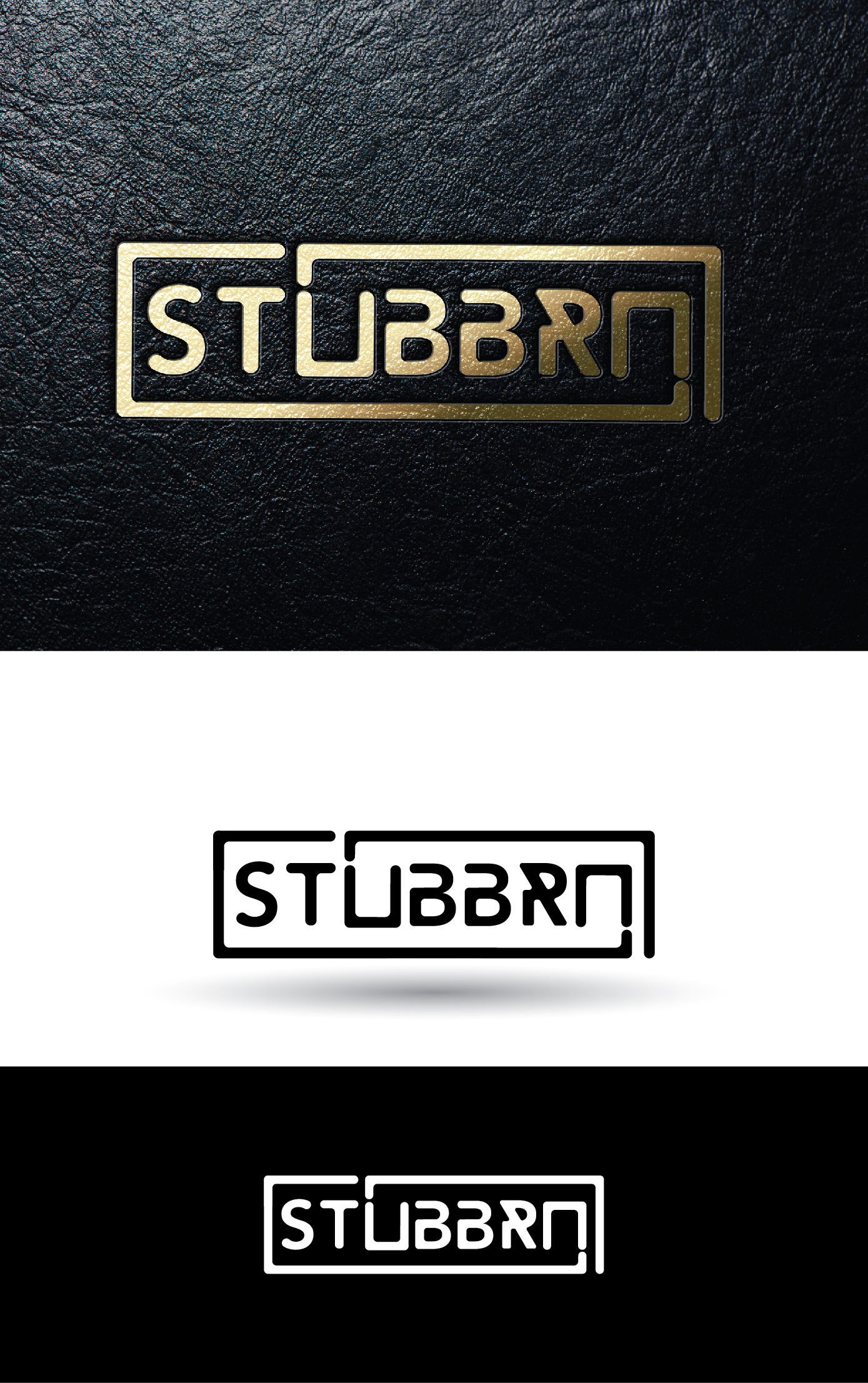 Logo Design by Creative Pixel Boxes for Stubbrn | Design #25728186
