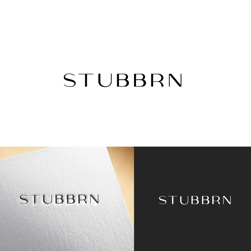 Logo Design by Deity for Stubbrn | Design #25727045