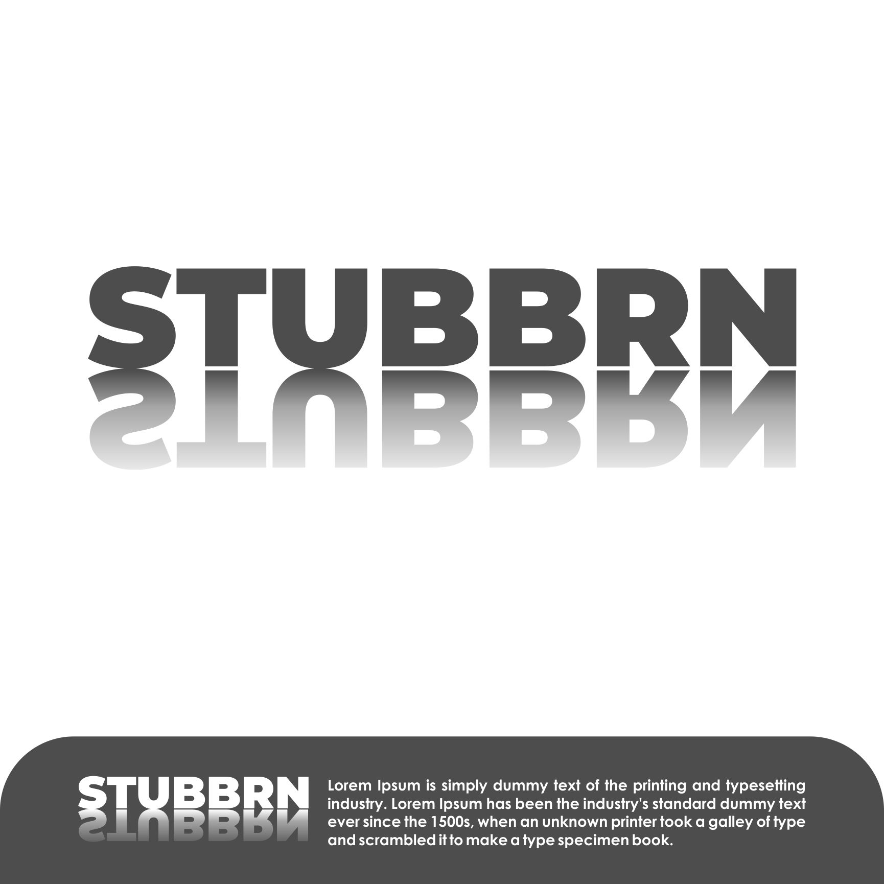 Logo-Design von aidea19 für Stubbrn | Design #25728034
