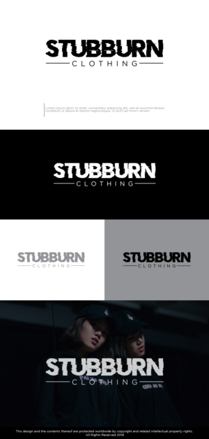 stubbrn | Logo Design by Kim Ji
