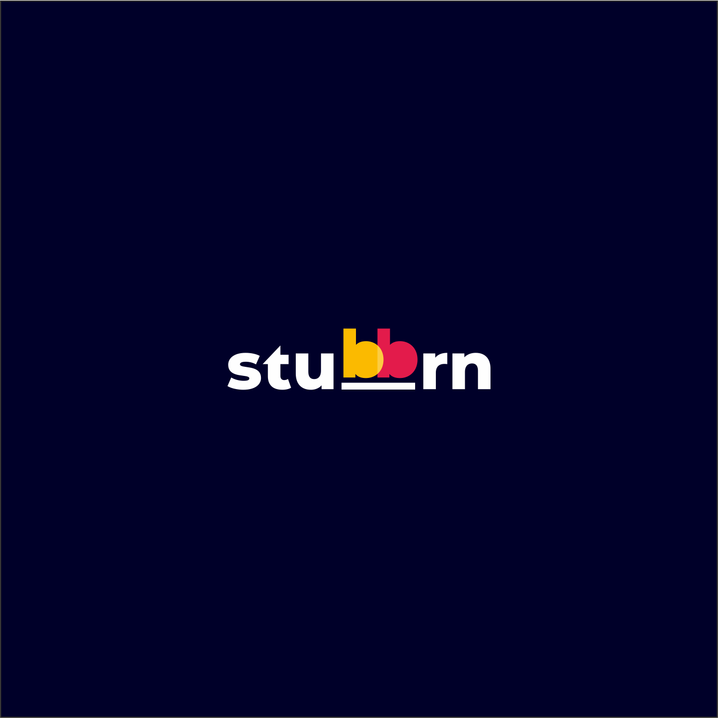 Logo-Design von Creative™ für Stubbrn | Design #25731637