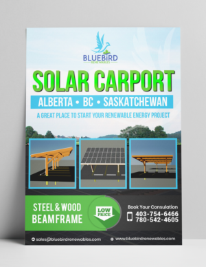 Solar Carport | Design de Flyer par SAI DESIGNS